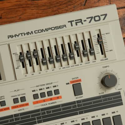 1987 Roland TR-707 Rhythm Composer w/ Original Packaging image 10