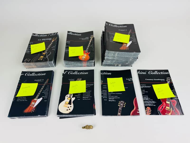 Gibson Lot of 244 Artist Posters- The Earning Potential is Incredible! 1993 image 1