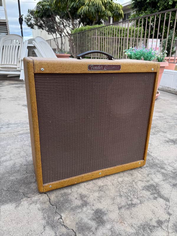 Fender '59 Bassman LTD Reissue 45-Watt 4x10" Guitar Combo 2004 - Present - Lacquered Tweed image 1
