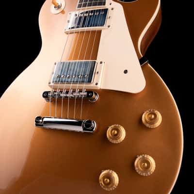 Gibson Les Paul Standard '50s Gold Top Electric Guitar With Case image 5