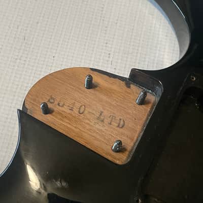 1994 Japan Ibanez S540 S Series Mahogany Glossy Black Guitar Body Lo-Pro Edge Tremolo Ready image 11