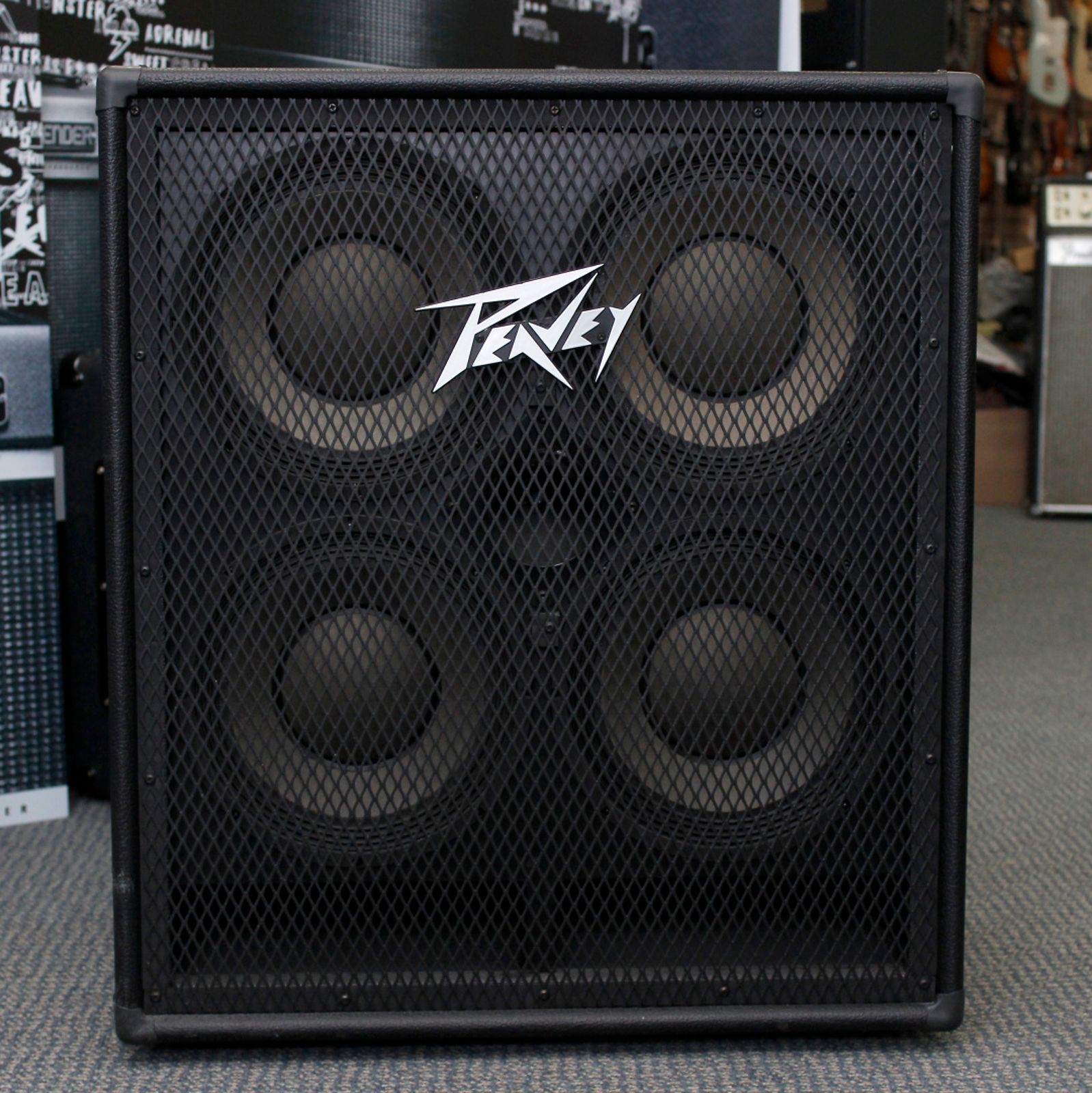 Peavey 410 TVX 300-Watt 4x10 Bass Speaker Cabinet with Horn