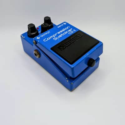 Boss CS-2 Compression Sustainer (Black Label) 1981 - 1989 - Blue image 2