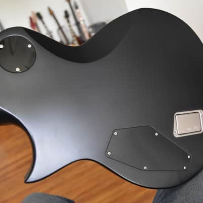 ESP E-II Eclipse BB, 2020, Black Satin with EMG's, Nice condition image 7