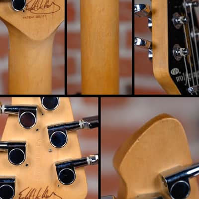 Peavey EVH Wolfgang Special Quilted Maple Top Amber 1999 w/OHSC image 12