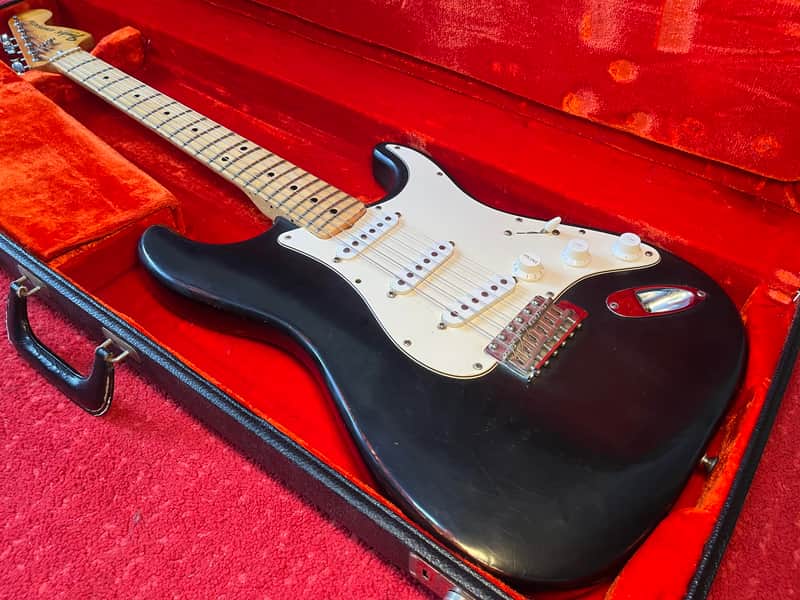 Fender Stratocaster 1979 - Black Refinished image 1