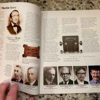 The Martin Story Magazine Brochure 2003 Catalog DM D-1R 16GT HD-28V vintage series 45 28 image 4