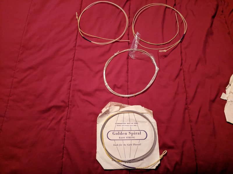 ベース Kaplan Golden Spiral Bass String Kaplan Golden Spiral Gut Strings for Double Bass | Reverb