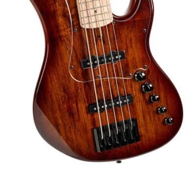 Cort GBFUSION5ABB GB Series Fusion 5 String Bass Guitar. image 3