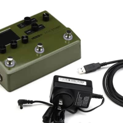 Line 6 Line 6 HX Stomp Guitar Multi-effects Floor Processor NEW - Olive Green image 2