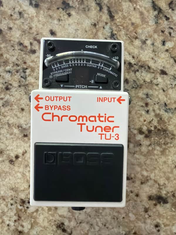 Boss TU-3 Chromatic Tuner 2009 - Present - White image 1