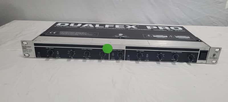Behringer Dualfex Pro EX2200 Multiband Sound Enhancer / Exciter 2000s - Black / Silver image 1
