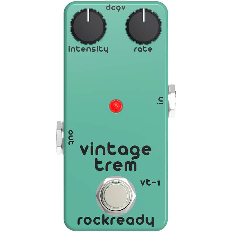 Mint Rockready VT-1 Vintage Trem Tremolo Mini Guitar Effect Pedal image 1