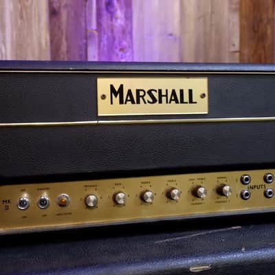 Marshall 1965 JTM45 Head & 1966-1968 1960B Cabinet with 20W Celestions & Bluesbreaker Cloth Early-Mid 1960's image 7