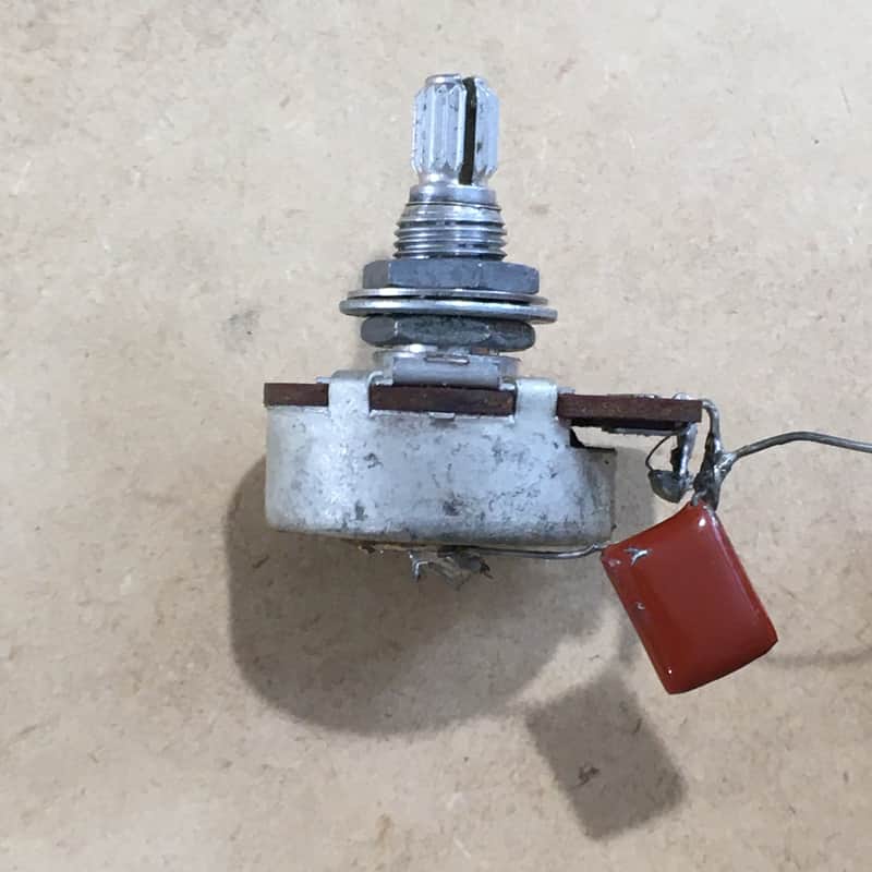 Vintage Fender Made in Japan Strat Pot Capacitor Stratocaster MIJ Relic 1981-1991 Fernandes Tokai HM image 1