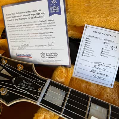 Gibson Custom Shop '68 Les Paul Custom Reissue 1999 - Present Ebony image 22