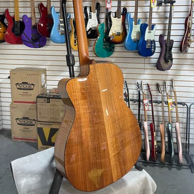 Bourgeois GACCB/DE-KOA-LE Acoustic Guitar - Natural w/OHSC & PLEK*D #245 image 16