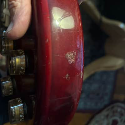 Washburn 1980 Burgundy Raven MIJ Electric Guitar image 20