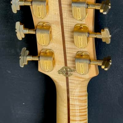 Gibson SJ-200 Quilt Vine  2015 - Insane Quilted Maple all over w/stunning Abalone inlaid on every surface. image 8