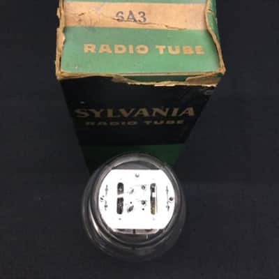 NOS NIB SYLVANIA 6A3 Vintage Amplifier Vacuum Tube HICKOK Tested S.9128 image 2