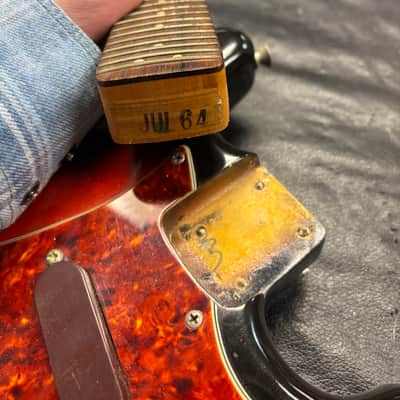 1964 Fender Mandocaster Sunburst OHSC image 21