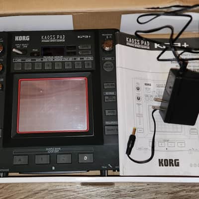 Korg KP3+ Kaoss Pad 3 + Dynamic Effects Unit/Sampler 2010s - Black image 3