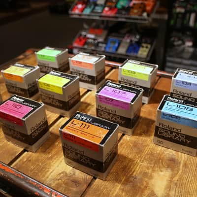 Roland Sound Library for S-10, MKS-100, 2,8 Quickdisks 80´s - Silver