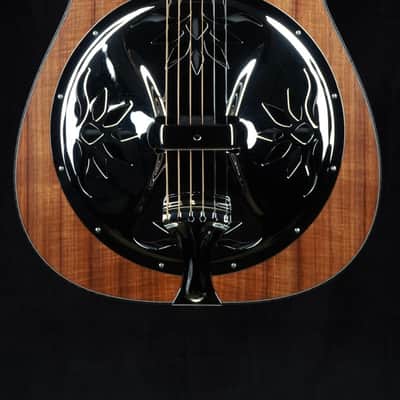Beard Legacy E-Model Koa Squareneck Resonator in Satin Natural image 1