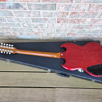 Vintage 1967 Gibson Melody Maker (SG) XII 12-String Electric Guitar w/ Hardshell Case! image 11