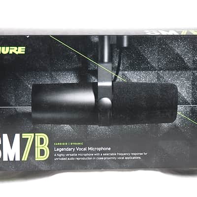 Shure SM7B Cardioid Dynamic Microphone 2001 - Present - Black image 2