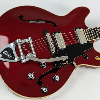 Guild Starfire V Cherry w Case - Cherry Pre Owned image 8