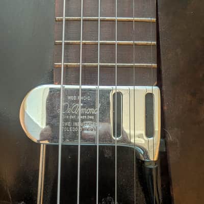 Harmony H1215 Archtone 1944 - 1971 - Dark Brown Sunburst WITH Dearmond pickup image 2