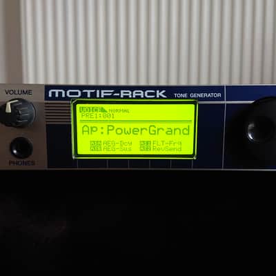 Yamaha Motif Rack Tone Generator 2000s - Gray image 2