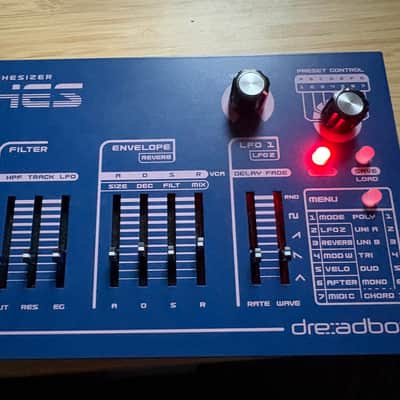 Dreadbox Nymphes 6-voice Desktop Analog Synthesizer 2021 - Present - Blue image 4