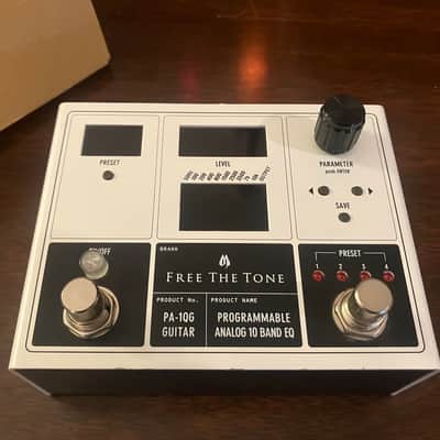 Free The Tone PA10QG Programmable 10-Band Analog Guitar EQ | Reverb