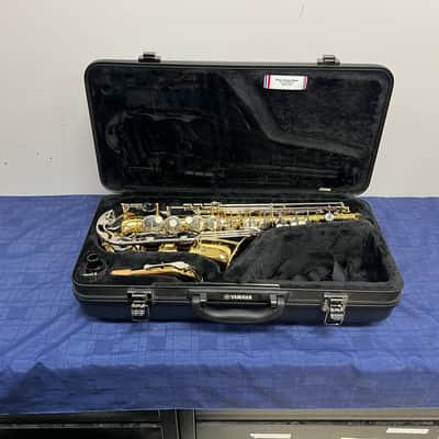 Used Yamaha YAS-200ADII Advantage Alto Sax Saxophone with Original Case and Mouthpiece image 1