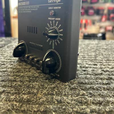 Behringer MIC500USB Tube Ultragain Mic Preamp 2016 - Present - Black image 3