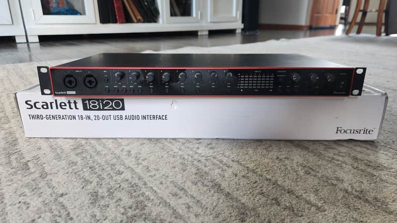 Focusrite Scarlett 18i20 3rd Gen USB Audio Interface image 1