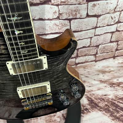 PRS McCarty Singlecut 594 - Charcoal Burst Natural Back image 4
