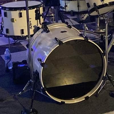 Noble and Cooley Horizon/CD Maple toms-Nesting Toms- Antique White image 21