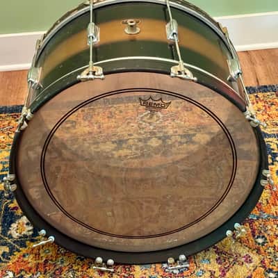 Slingerland 22 x 12" Bass Drum Vintage 40s 50s Duco Finish image 5