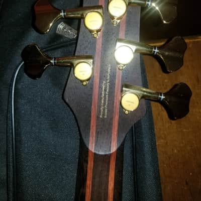 Ibanez SR1200E-VNF Premium 5-String Bass Left Handed 2010s Vintage Natural Flat image 10