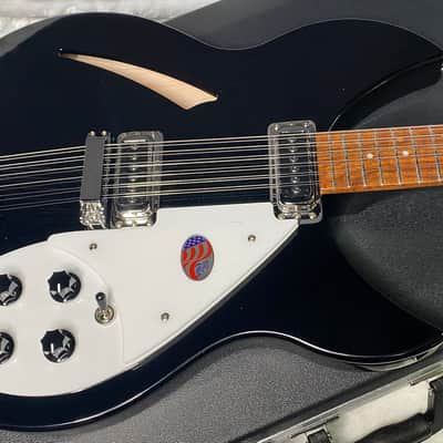 NEW! Rickenbacker 330/12 Jet Glo JG Jetglo - Semi Hollow 12-String Electric Guitar - Authorized Dealer - 8.35 lbs - G07066 image 3