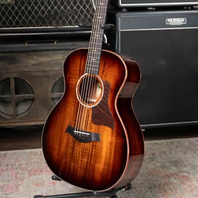 Taylor Catch Custom #44 C24e Grand Auditorium Baritone-8 8-String Acoustic/Electric Guitar - Figured Blackwood with Hardshell Case image 20