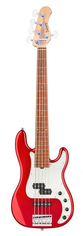 Sadowsky MetroLine 21-Fret Hybrid P/J Bass 5 String, Red Alder Body image 1