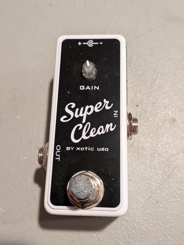 Xotic Super Clean Buffer 2019 - White image 1