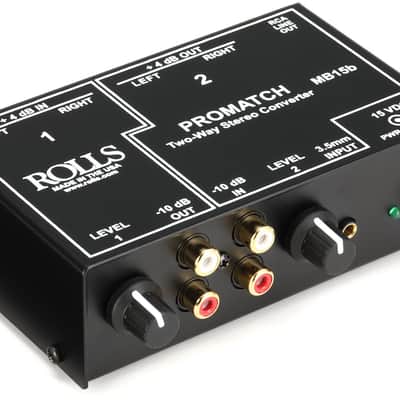 Rolls MB15b ProMatch 2-way Stereo Level Converter image 1