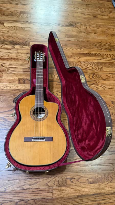 Takamine TC132SC Classical Series Nylon String Concert Cutaway Acoustic/Electric Guitar - Natural Gloss [SCROLL DOWN👇FOR GREAT SAMPLE VIDEO] image 1