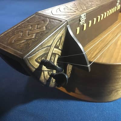Hurdy-Gurdy Model New -  4 string - Ukrainian Lira - Hurdy Gurdy Scale 480 mm image 4