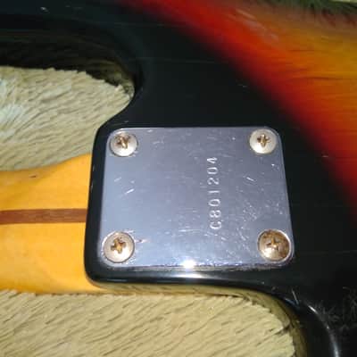 Cat sells Killer Bass :-) Greco Precision Bass 1980 Sunburst PB600S model \m/ image 8